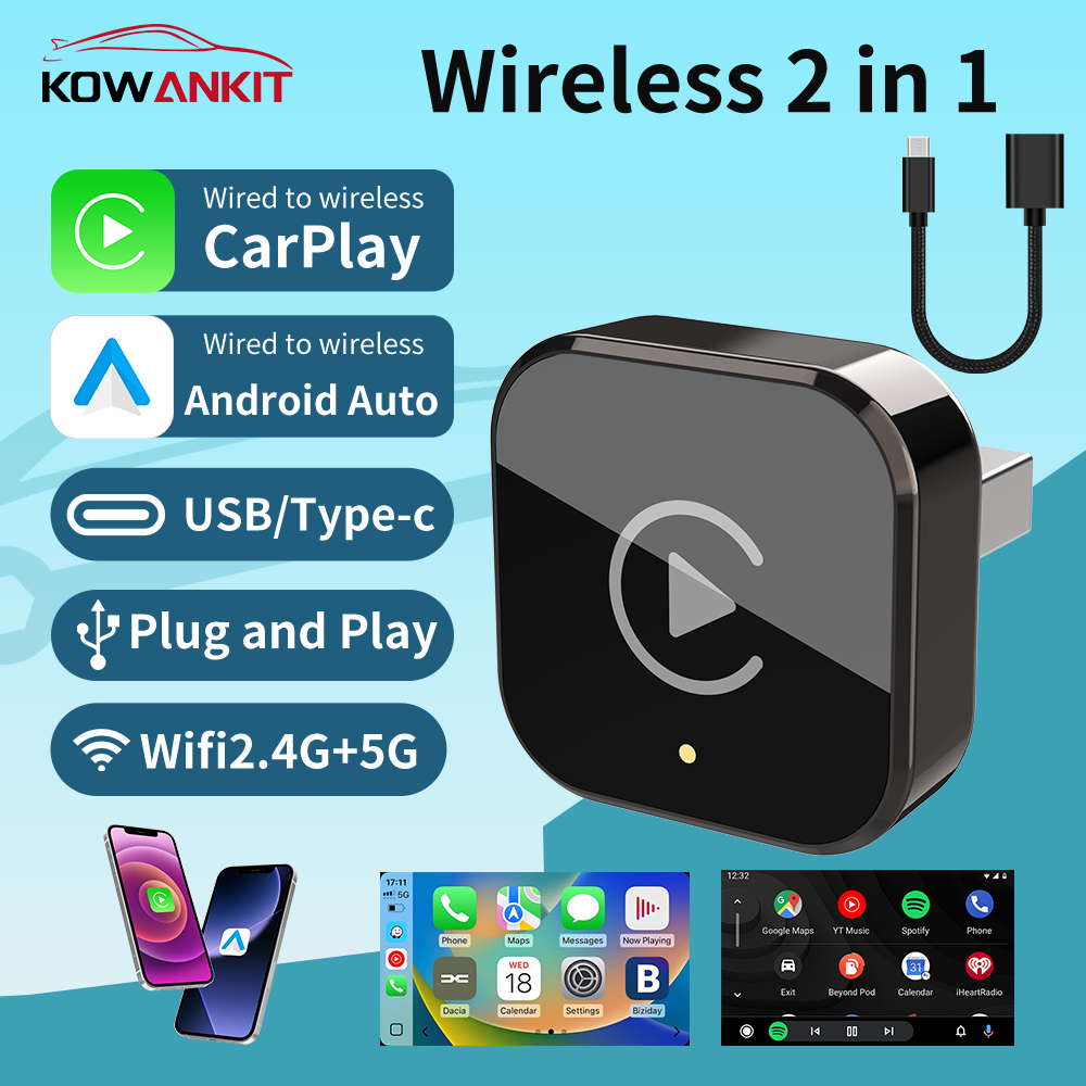 Wifi Smart Plug - อะแดปเตอร์ Wireless Carplay และ Android Auto