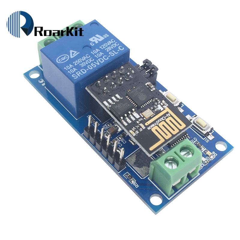 Esp8266 Relay Module - 5V ESP-01 ESP8266 1ช่องรีเลย์ WiFi โมดูลรีโมทคอนโทรลสำหรับ