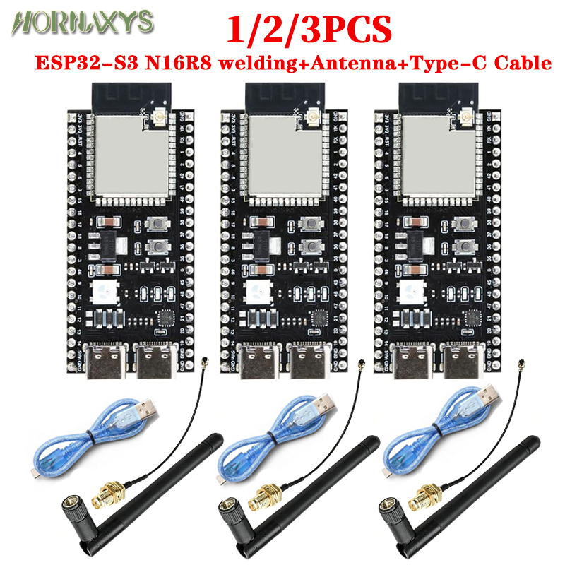 Esp32 Smart Home Kit - 1/2/3 ชิ้น ESP32-S3 N16R8 DevKitC-1 บอร์ด