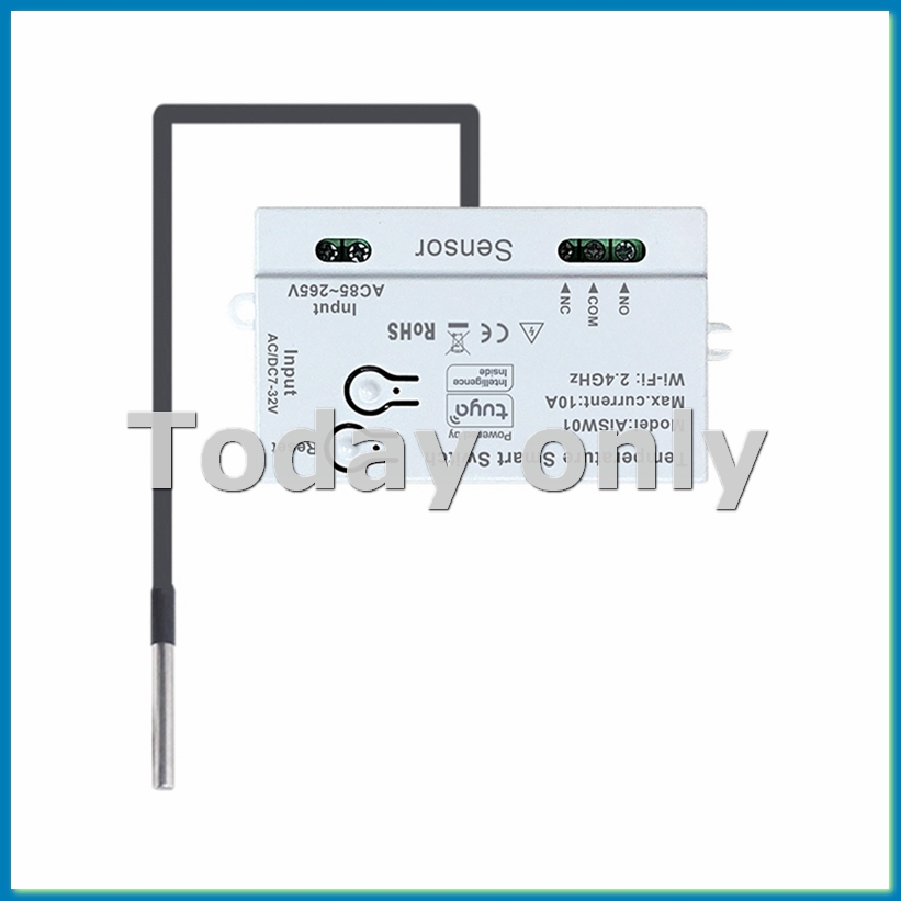 ทูย่า ไวไฟเซ็นเซอร์วัดอุณหภูมิ - Wifi Thermostat บทวิจารณ์และราคา