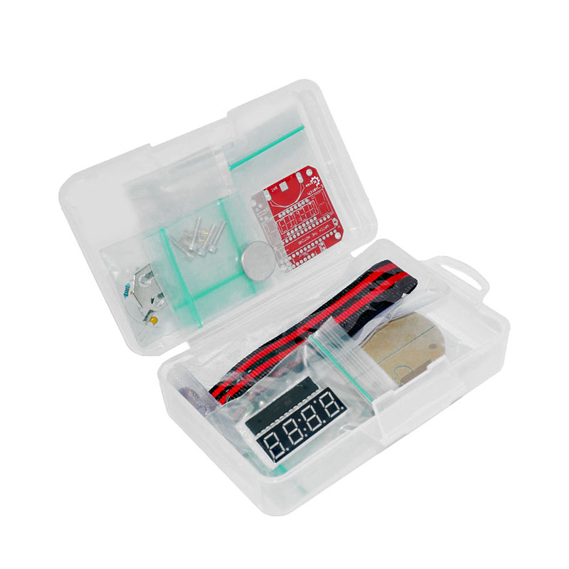 ชิปเดี่ยว LED ชุดนาฬิกา DIY Bi - Microcontroller Kit บทวิจารณ์และราคา