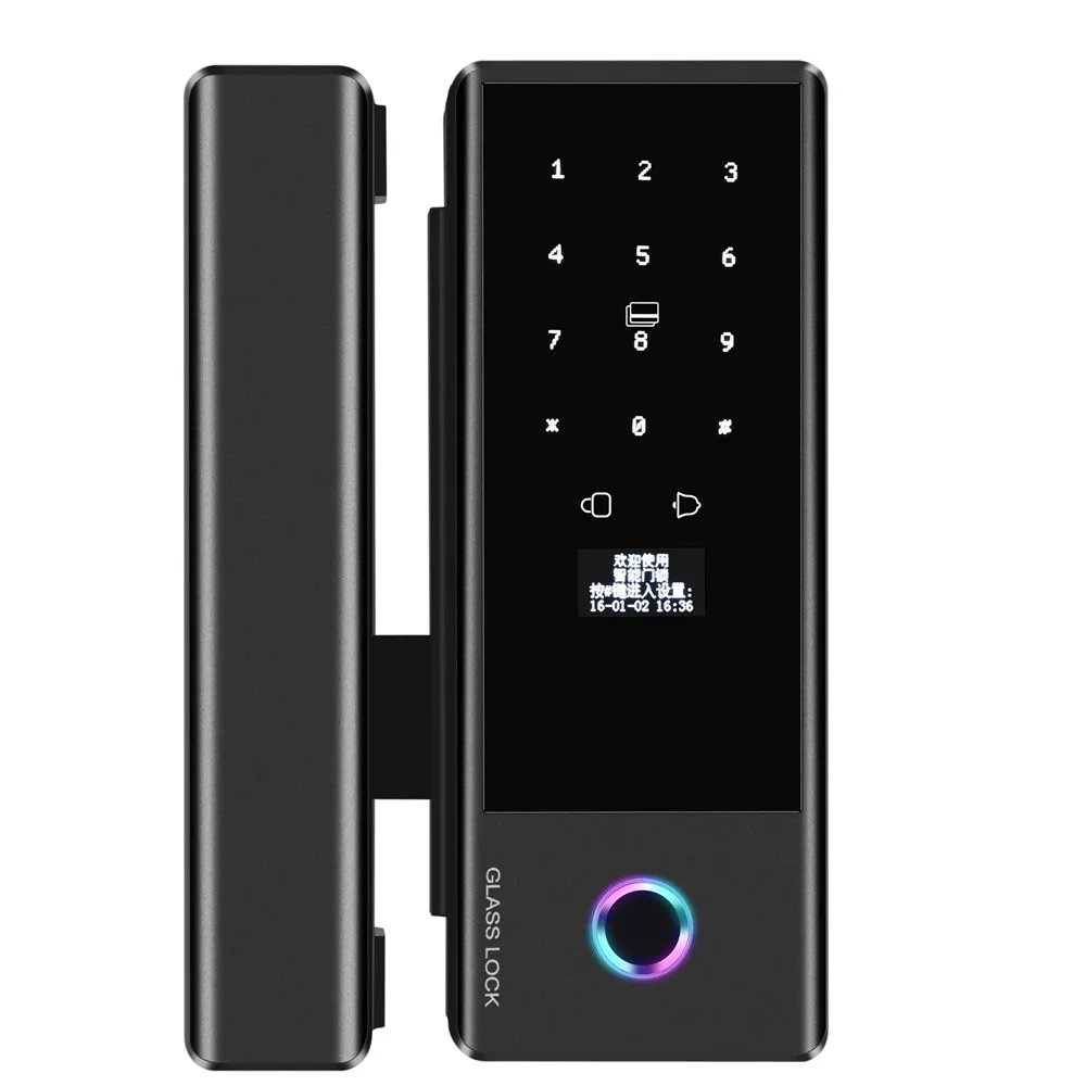กุญแจล็อคประตูกระจก Ttlock Ble - Smart Door Lock Wifi บทวิจารณ์และราคา