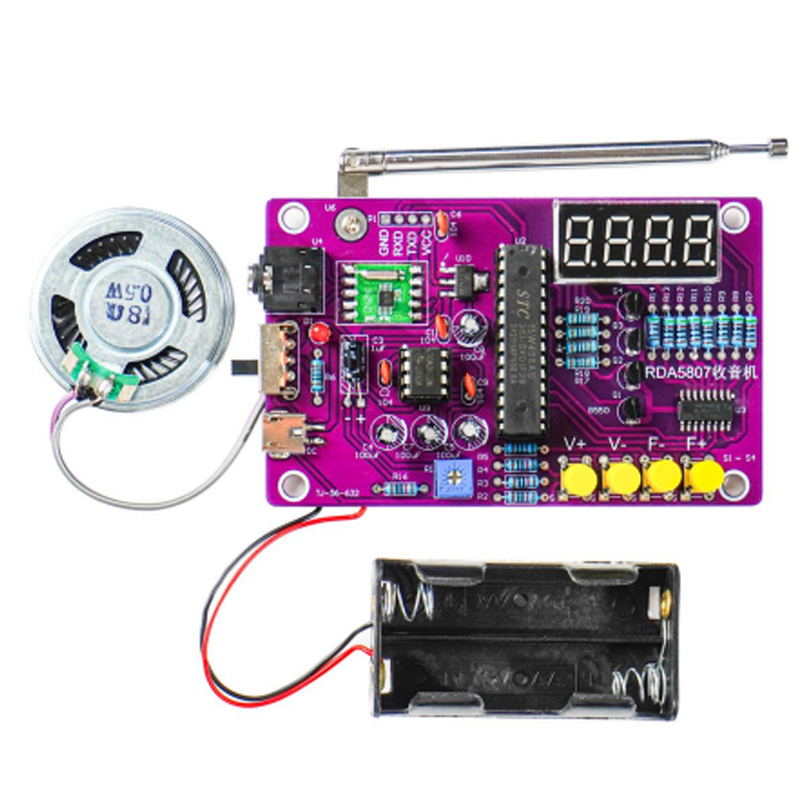 DIY วิทยุ FM ชุดอิเล็กทรอนิกส์ - Electronics Project Kit บทวิจารณ์และราคา