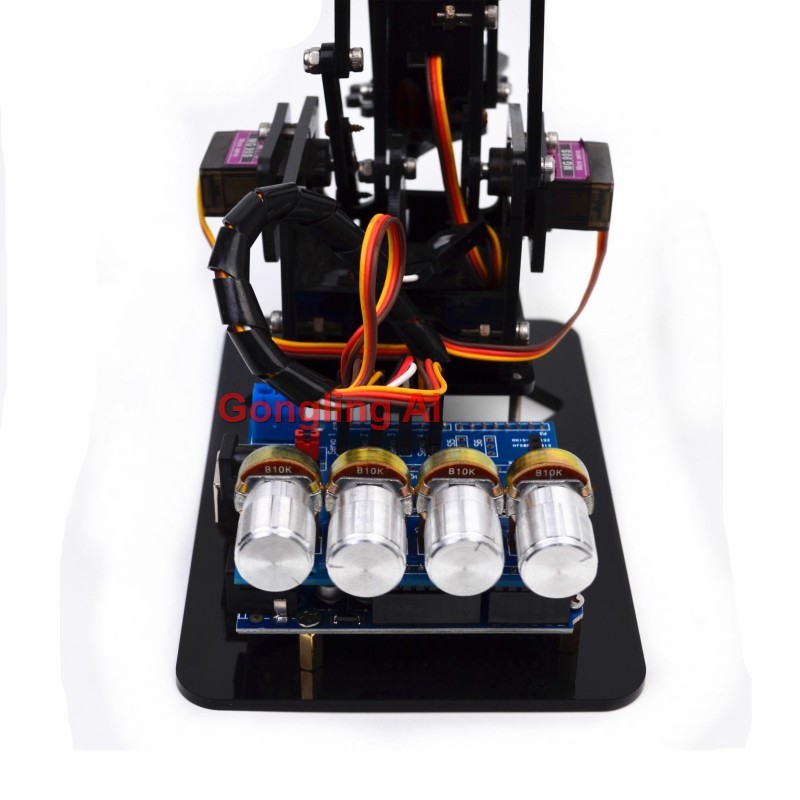 แขนหุ่นยนต์ STEM 4 DOF พร้อมเซ - Stem Robotics Kit บทวิจารณ์และราคา