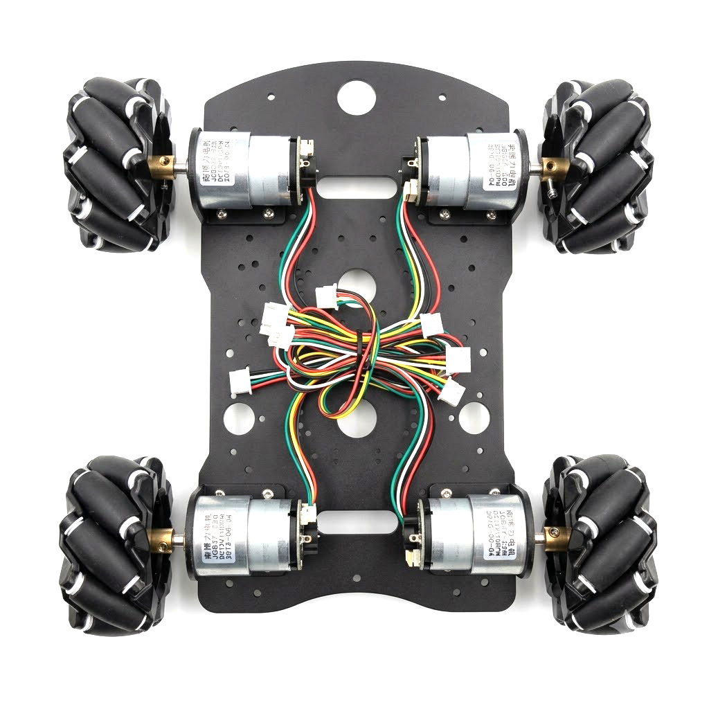 แชสซีรถหุ่นยนต์ล้อเมคานัม 4WD  - Stem Robotics Kit บทวิจารณ์และราคา