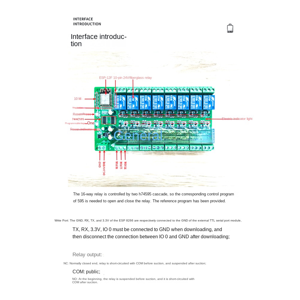 B14C ESP8266 WIFI 16 ช่องรีเลย - Esp8266 Relay Module บทวิจารณ์และราคา