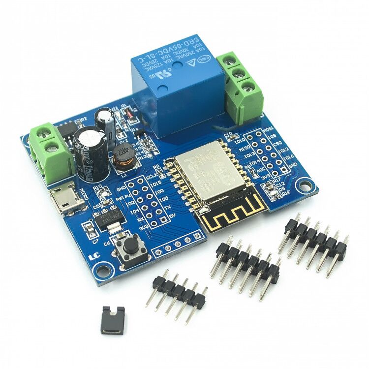 DC5-80V แหล่งจ่ายไฟ ESP8266 Wi - Esp8266 Relay Module บทวิจารณ์และราคา