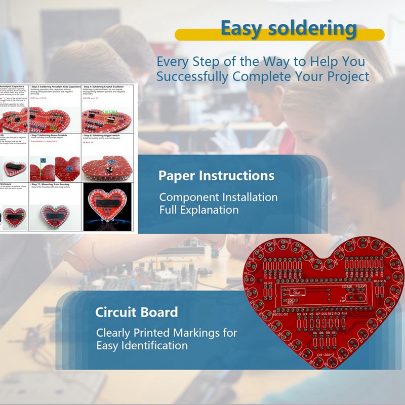 ● ชุดฝึกบัดกรี, ชุดโปรเจกต์บัด - Electronics Project Kit บทวิจารณ์และราคา