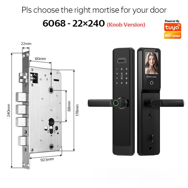 EGFirtor กุญแจล็อคอัจฉริยะแบบก - Smart Door Lock Wifi บทวิจารณ์และราคา