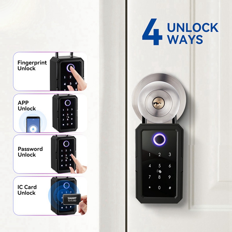 【เค้กร้อน】 10X กล่องล็อคกุญแจอ - Smart Door Lock Wifi บทวิจารณ์และราคา